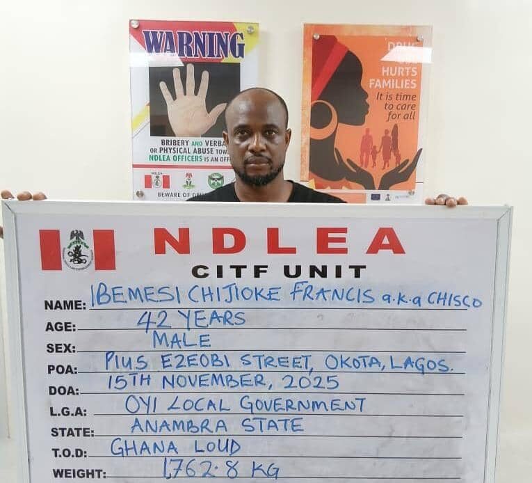 NDLEA Arrests Wanted Baron, Recovers Drug Shipment, Forex In Lagos