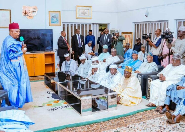 VP Shettima Leads Federal Government Delegation To Shagari’s Home In Sokoto VP Shettima Leads Federal Government Delegation To Shagari’s Home In Sokoto