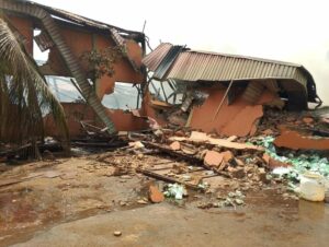 Fire Guts Anambra Factory