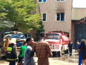 Fire Guts Anambra Factory