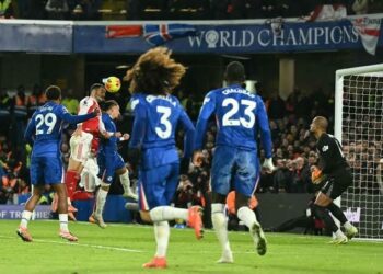 10-man Chelsea Hold Arsenal To 1-1 Draw At Stamford Bridge