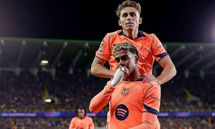 UCL: Yamal Scores As Barca Force Club Brugge To Draw In 6-goal Thriller 1 IMG 8637