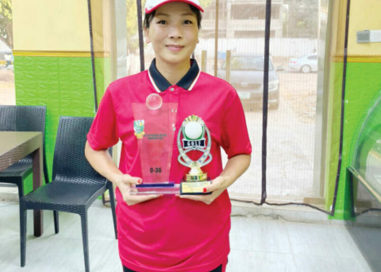 Chinese Golfer Angel Xing Wins Inaugural PSN Ladies Tourney In Kano 1 Kano based Chinese golfer Angel Xing Huiyao