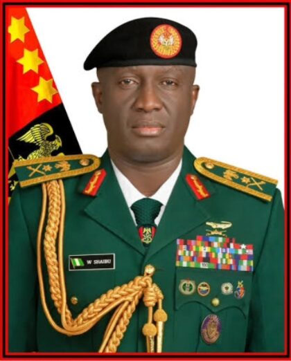 Army Lieutenant General Waidi Shaibu