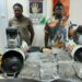 Meth, Cocaine Hidden In Machine Cylinders, Auto Parts Intercepted At Lagos Airport