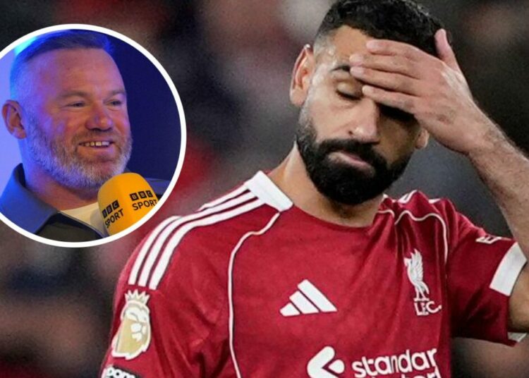 Rooney Urges Slot To Drop Salah For Liverpool Revival 1 Mo Salah Wayne Rooney F365