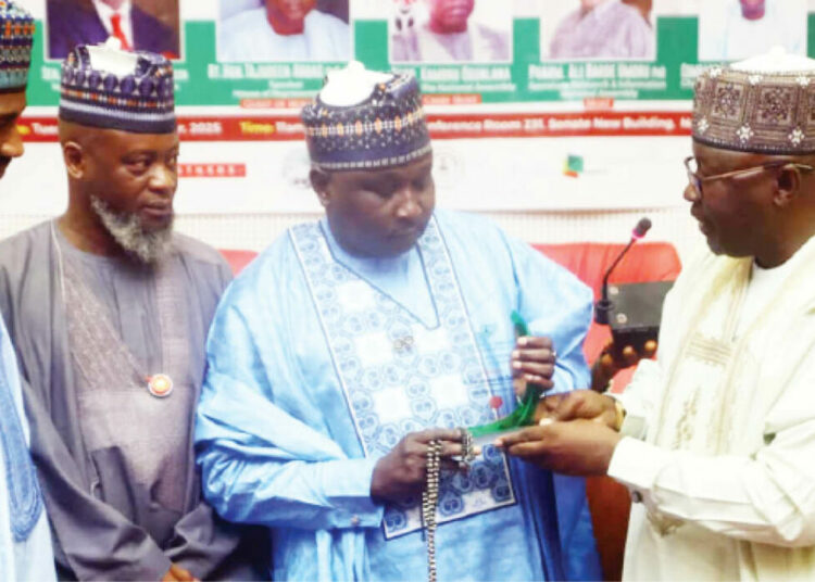 NASS NUJ Honours Gombe Governor With Excellence In Leadership Award 1 NASS NUJ Honours Gombe Governor With Excellence In Leadership Award