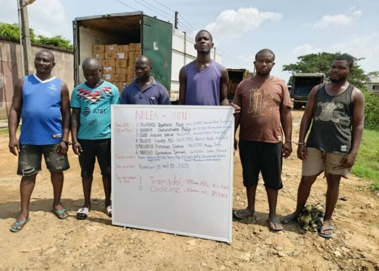 NDLEA Busts Illicit Drug Warehouse, Recovers N6.7bn Opioids, Arrests Baron, 5 Others 1 NDLEA Busts Illicit Drug Warehouse Recovers N6.7bn Opioids