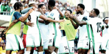 Super Eagles Keep World Cup Dream Alive, Thrash Gabon 4-1