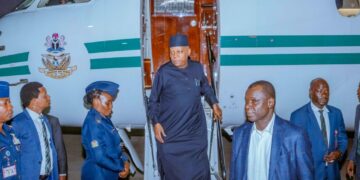 Shettima Returns To Abuja After G20, AU–EU Summits