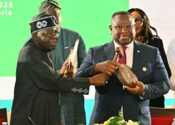Tinubu, Sierra Leone’s President Bio Hold Talks In Abuja