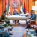 BREAKING: Tinubu In Emergency Security Meeting With Service Chiefs