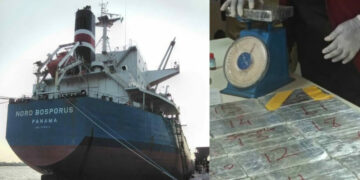 Uba Sani NDLEA Intercepts Cocaine Shipment From Brazil, Detains Ship, Crew Members