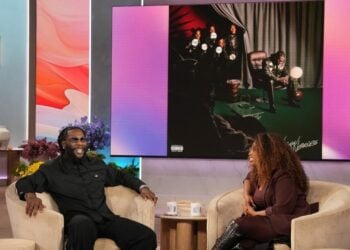 Burna Boy Makes Debut On The Jennifer Hudson Show