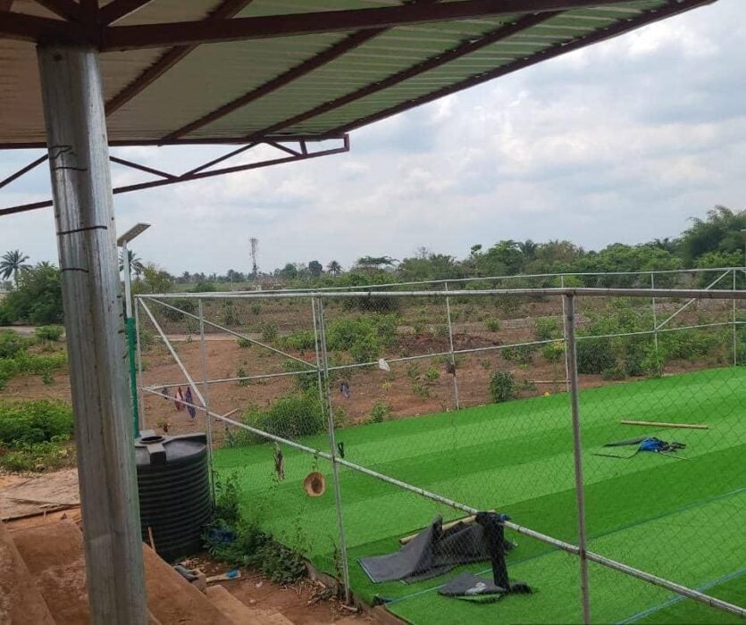 Delta North Senator Ned Nwoko Unveils Modern Mini Stadium