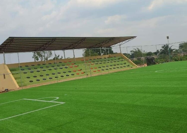 Delta North Senator Ned Nwoko Unveils Modern Mini Stadium