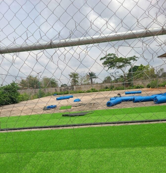 Delta North Senator Ned Nwoko Unveils Modern Mini Stadium