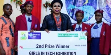 Keystone Bank Chairman, Ada Chukwudozie, Rewards Young Innovators In Science, Tech