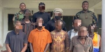 PICTORIAL: Navy Rescues 10 Crew Members From Distressed Vessel Off Calabar Waters