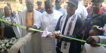 Keffi-Lafia Road Lawmaker Donates Patrol Vehicles, Shops In Kogi