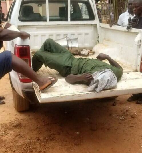 Driver Dies Inside Locked Truck After Alleged Alcohol Consumption In Enugu