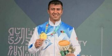 Dennis Afghanistan Wins Historic Gold At Islamic Solidarity Games