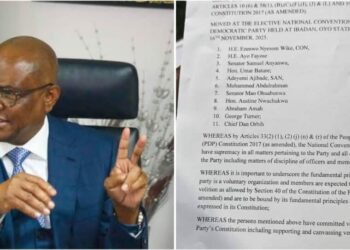 BREAKING: PDP Expels Wike, Anyanwu, Fayose, 7 Others