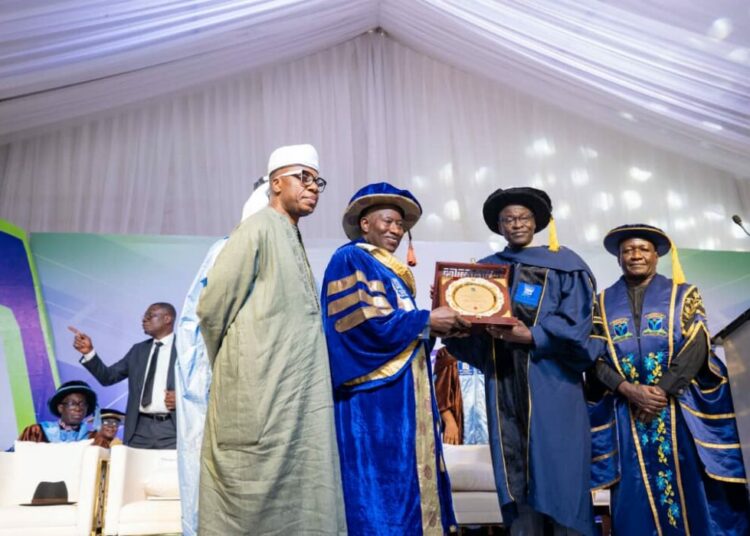VC Charges Nile Varsity Graduates To Be Change-Makers, Awards Honorary Degree To Jonathan 1 WhatsApp Image 2025 11 20 at 06.21.58 b63db4cc