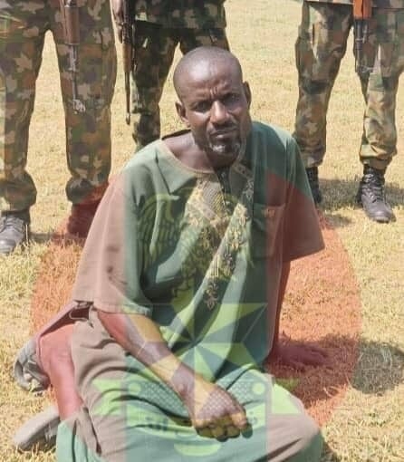 Army Nabs Suspected Notorious Kidnap Kingpin In Taraba 1 Suspected kidnap kingpin, Abubakar Bawa.
