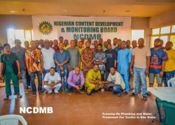 NCDMB Equips 50 Edo Youths With Plumbing, Water Treatment Skills