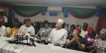 LP Crisis: Abure Hosts NEC Meeting With INEC Officials, Baba-Ahmed In Attendance