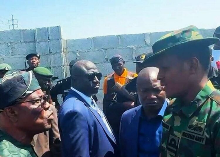 Wike, Yerima Face-off: Matters Arising 1 Wike military officer