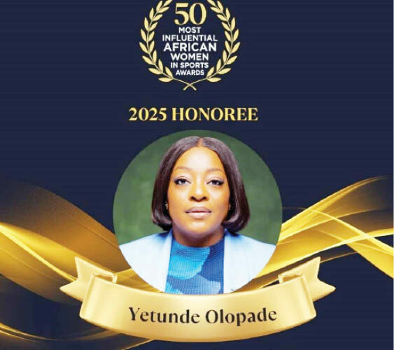 Yetunde Olopade Makes Africa’s Top 50 Influential Sports Women 1 Yetunde Olopade Makes Africas Top 50 Influential Sports Women
