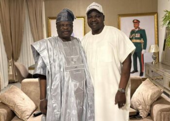 PICTORIAL: Offa Monarch Visits Tinubu’s ADC – Ilemona’s King-to-Be