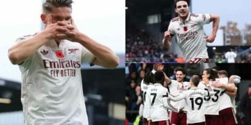 EPL: Arsenal Maintain Cleansheet At Burnley, Extend Lead On Top