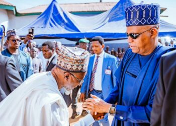 PICTORIAL: VP Shettima Leads Delegation To Condole Environment Minister Over Mother’s Demise