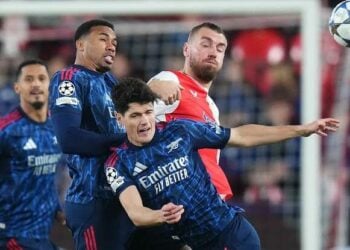 UCL: Merino Bags Double As Arsenal Cruise Past Slavia Prague