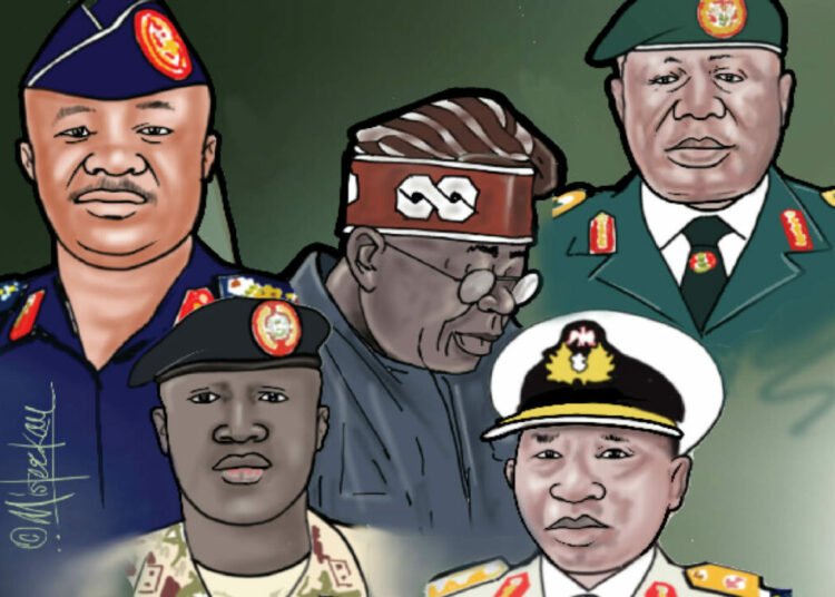 nigerian military security chiefs
