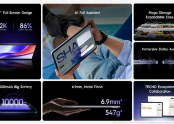 TECNO Expands Its Innovation Lineup With The All-New Megapad Tablet