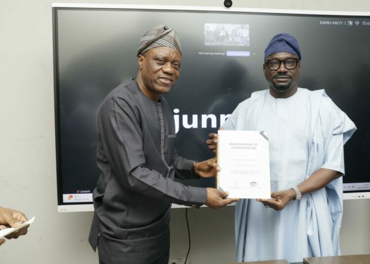 Power Generation Drops Amid Gas Supply Constraints, Says System Operator 1 Managing Director/CEO of REA, Dr. Abba Abubakar Aliyu (Right) and the Statistician-General of the Federation/Chief Executive Officer of NBS, Prince Adeyemi Adeniran (Left) after the MOU Signing between REA and NBS to Strengthen National Energy Data through Multi-Tier Energy Survey at the REA Corporate Headquarters, Abuja. PHOTO: REA