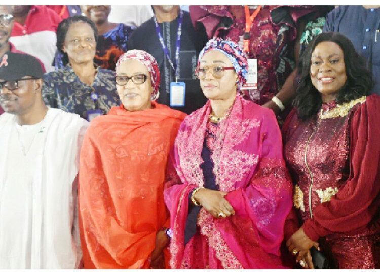 Nigeria Surpasses Key HIV Targets, Moves Closer To Eliminating AIDS By 2030 – Minister 1 From left: the Minister of State for Health, Dr. Iziaq Salako, Wife of the Vice President, Hajiya Nana Shettima, First Lady, Senator Remi Tinubu, Director General of the National Agency for the Control of AIDS (NACA), Dr. Temitope llori, at the commemoration of the 2025 World AIDS Day, on Monday in Abuja