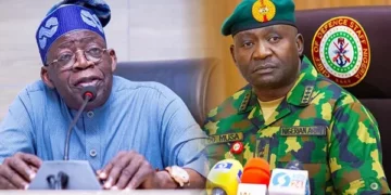 Sleeping BREAKING: Amid Rising Attacks, Ex-CDS Musa Meets Tinubu