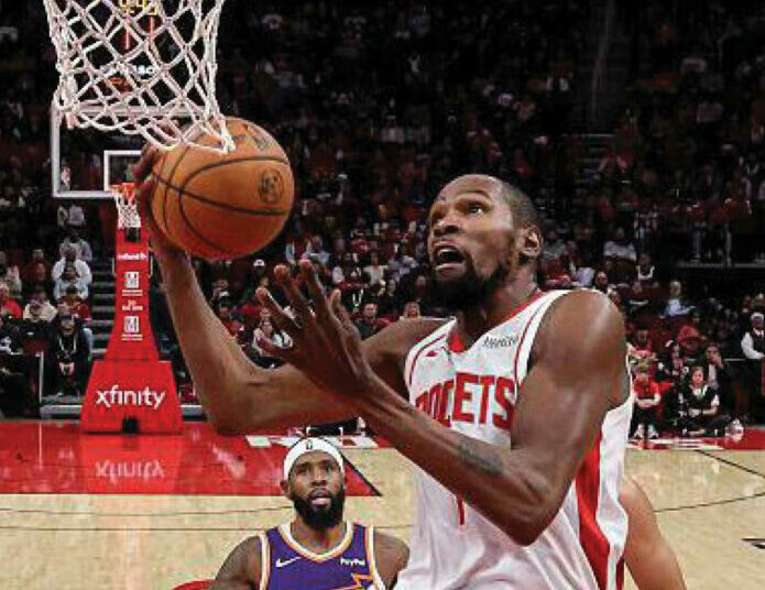 Basketball: Durant Hits 31,000-Point Mark As Rockets Beat Suns 1 Durant