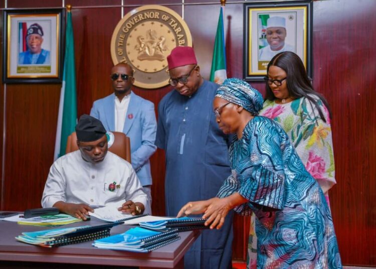 Governor Kefas Signs ₦653.5bn 2026 Taraba Budget Into Law 1 Governor Kefas Signs ₦653.5bn 2026 Taraba Budget Into Law