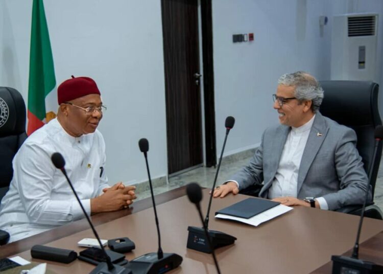 Governor Uzodimma, Iranian Ambassador Meet, Explore Benefits Of Bilateral Pact 1 Governor Uzodimma Iranian Ambassador Meet Explore Benefits Of Bilateral Pact