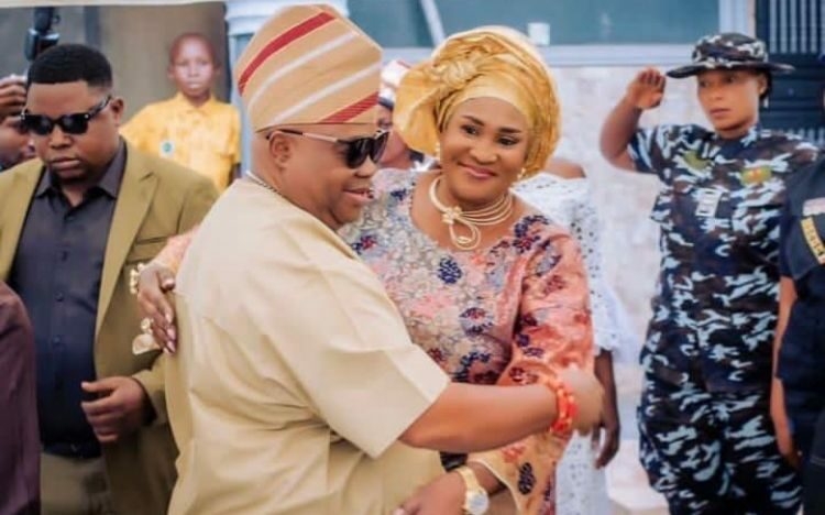 ‘You’re My Pillar Of Support, Indispensable Partner’, Governor Adeleke Extols Wife At 60 1 IMG 20231210 WA0105