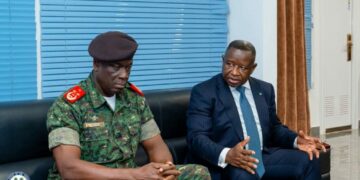 ECOWAS Chairman Bio Meets Guinea-Bissau Junta