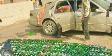 PICTORIAL: Kano Traffic Agency Hands Over 3 Beer-laden Vehicles For Destruction
