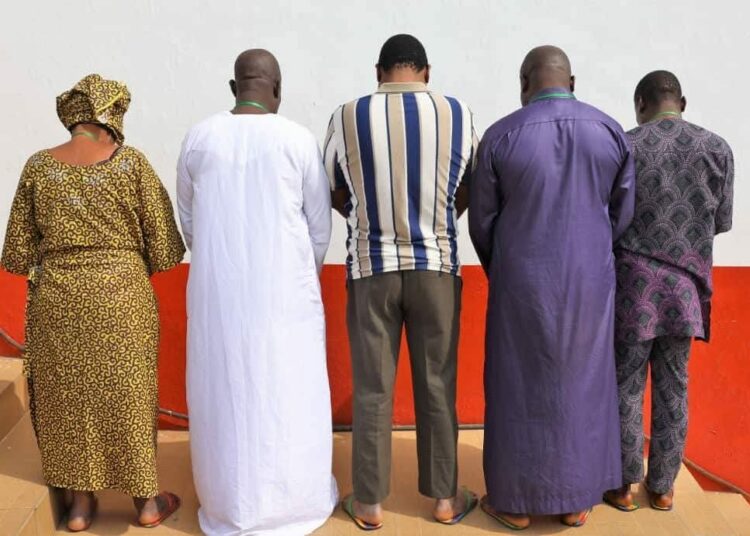 PICTORIAL: EFCC Arrests Fake Herbalists With $3.4m, €280,000 Counterfeit Notes In Osun, Lagos 1 IMG 20251217 WA0043
