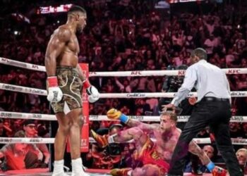 Anthony Joshua Knocks Out Jake Paul In Sixth Round Of $184m Netflix Bout